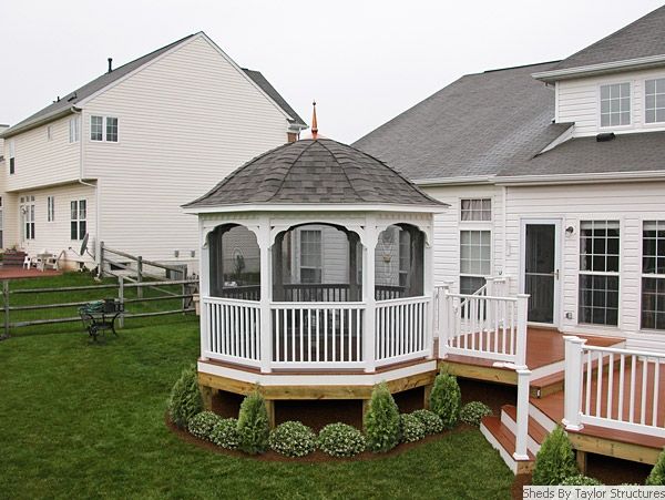 Vinyl Octagon Gazebo 11