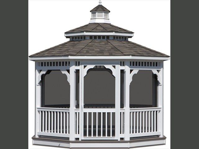 Vinyl Octagon Gazebo 2
