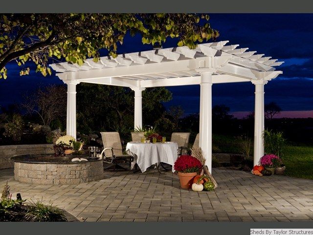 Vinyl Pergola 10