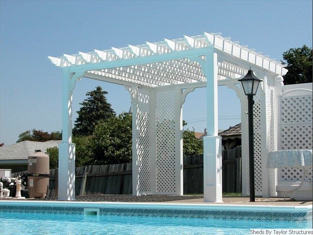 Vinyl Pergola 3